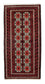Baluch-tæppe - 158 x 82 cm - mørkerød