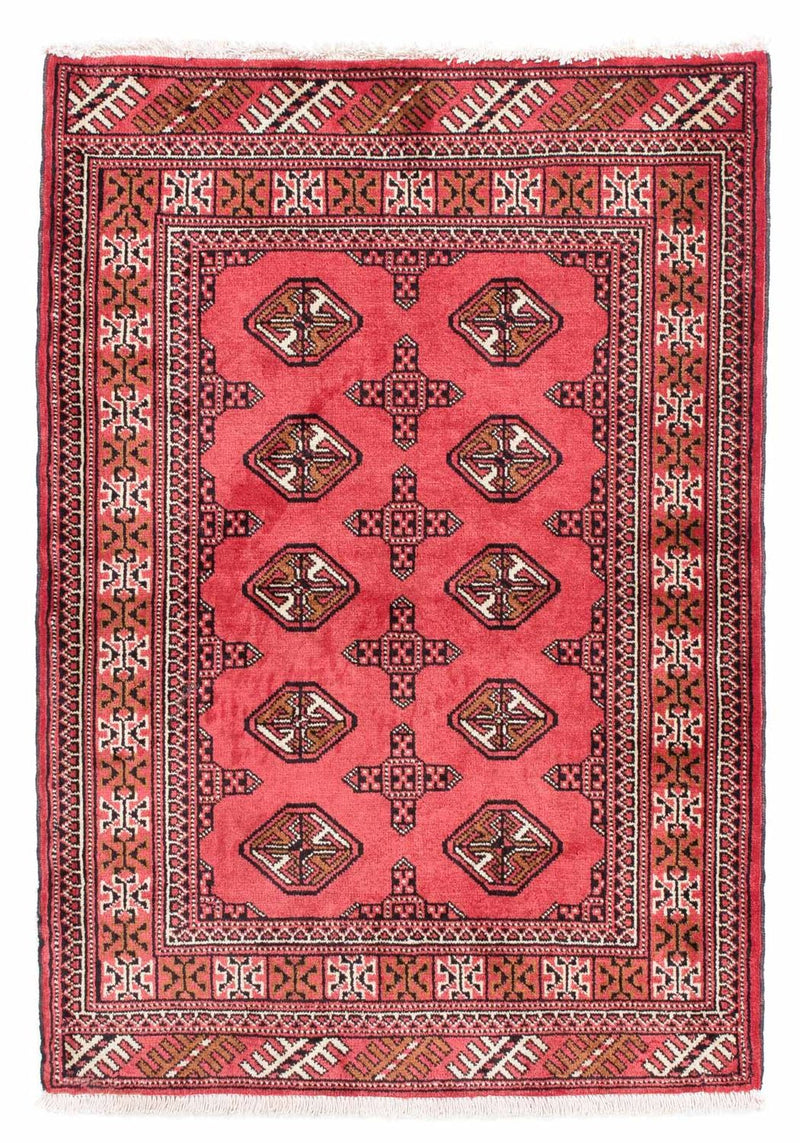 Baluch-tæppe - 125 x 93 cm - lysrød