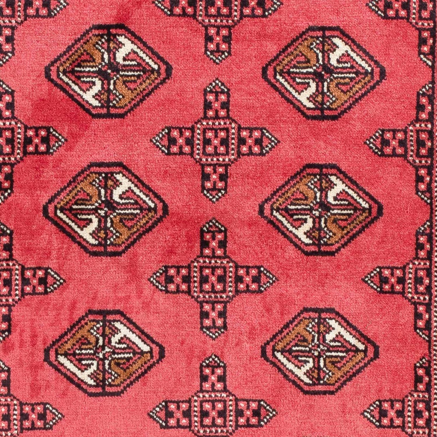 Baluch-tæppe - 125 x 93 cm - lysrød