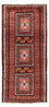Løber Baluch-tæppe - 240 x 114 cm - rust