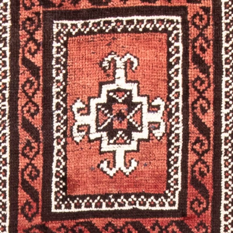 Løber Baluch-tæppe - 240 x 114 cm - rust