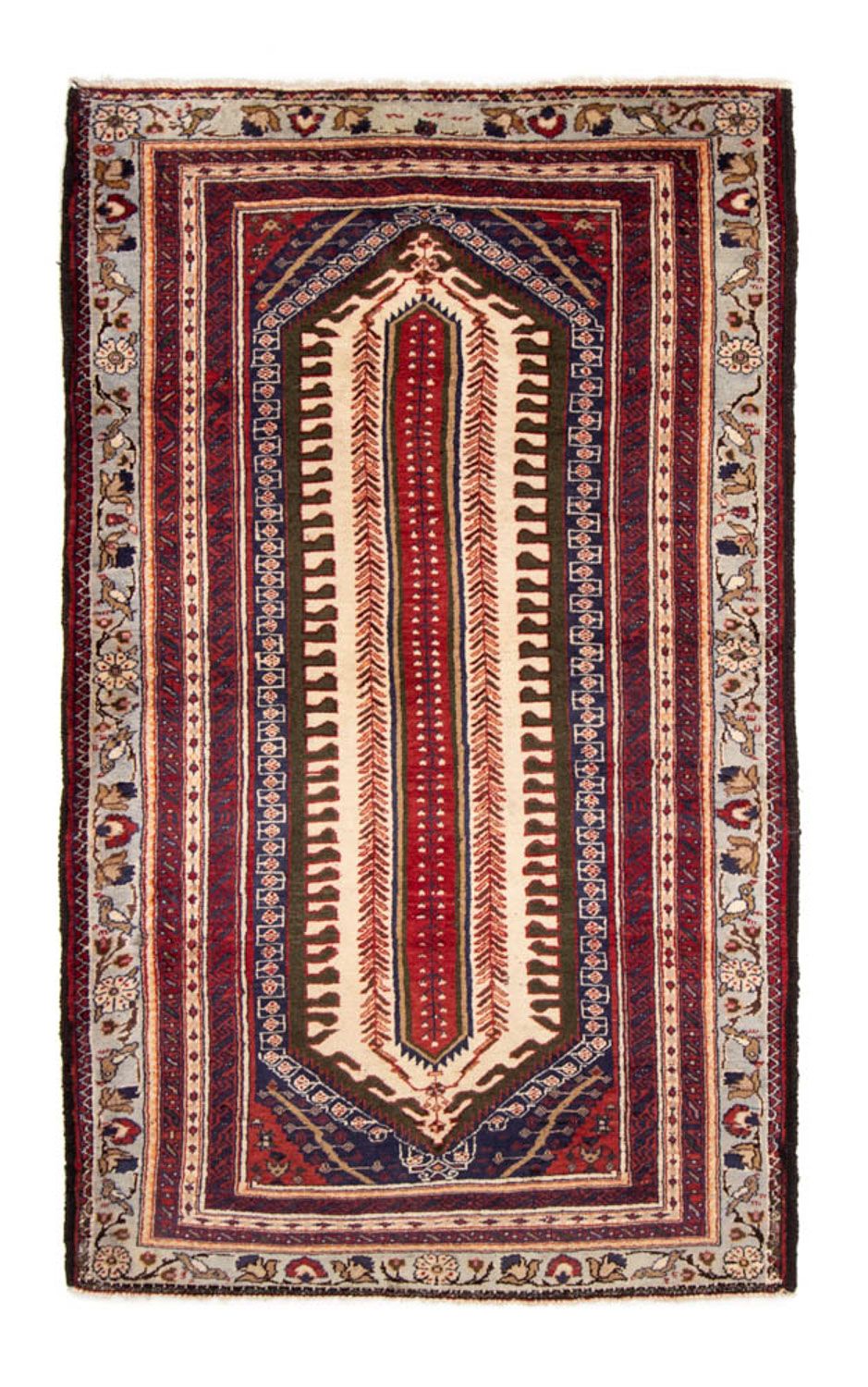 Baluch-tæppe - 207 x 117 cm - rød
