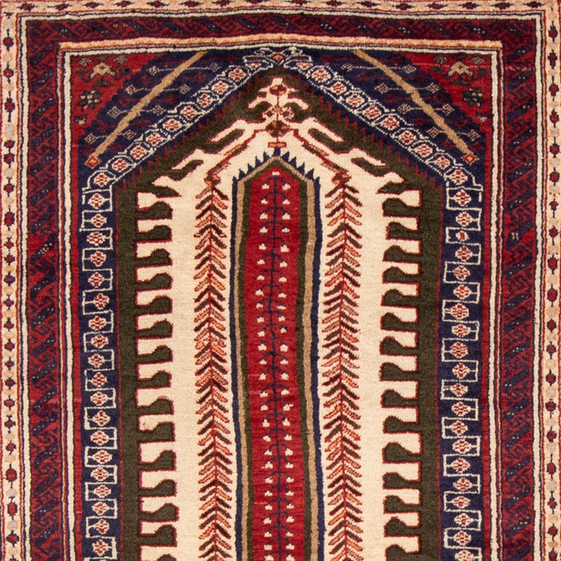 Baluch-tæppe - 207 x 117 cm - rød
