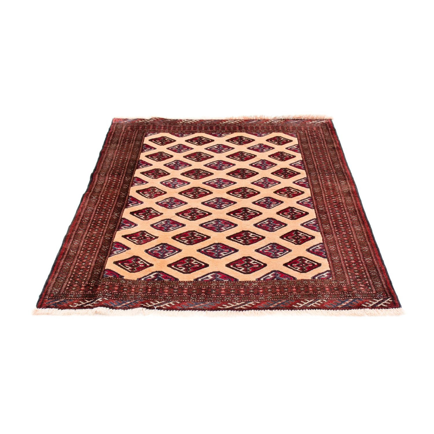Baluch-tæppe - 143 x 116 cm - lys brun