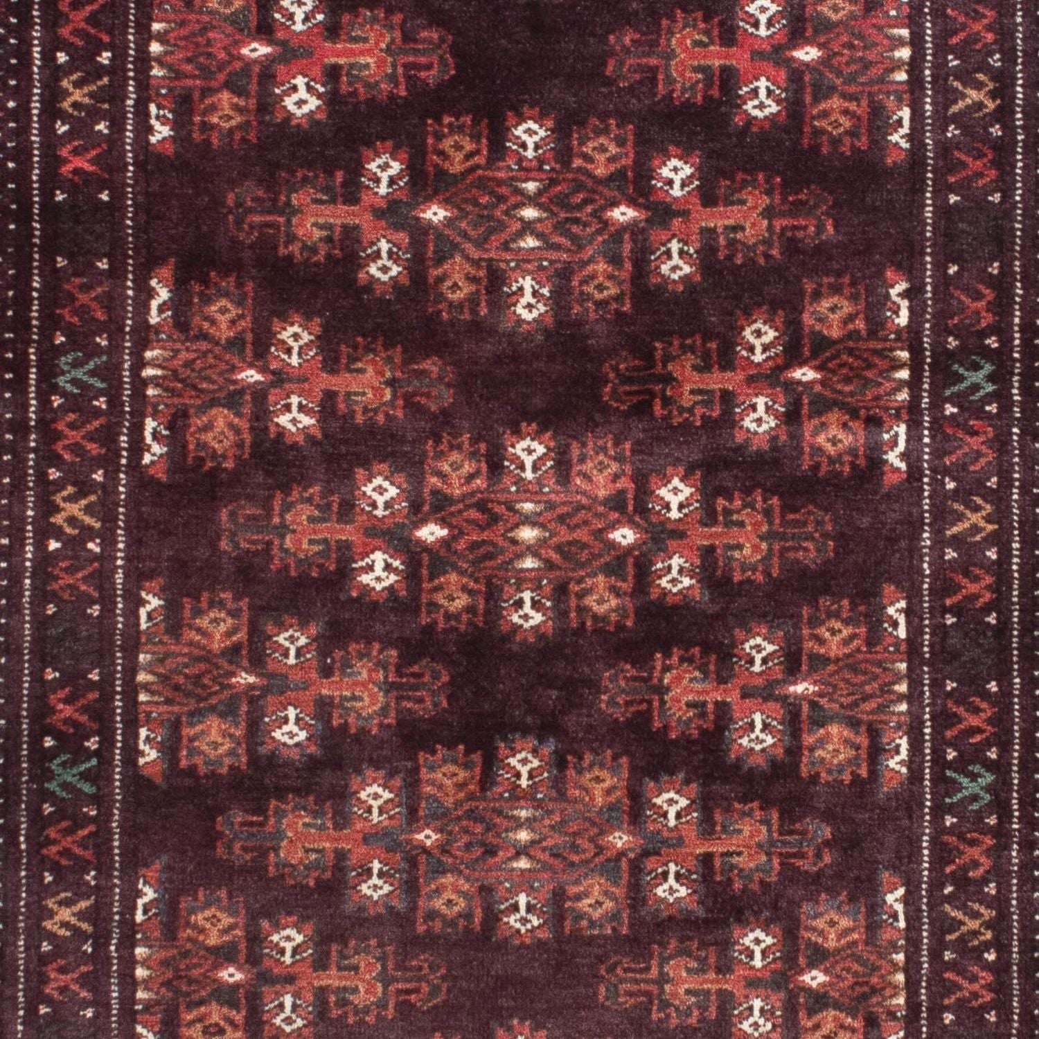 Baluch-tæppe - 143 x 103 cm - brun