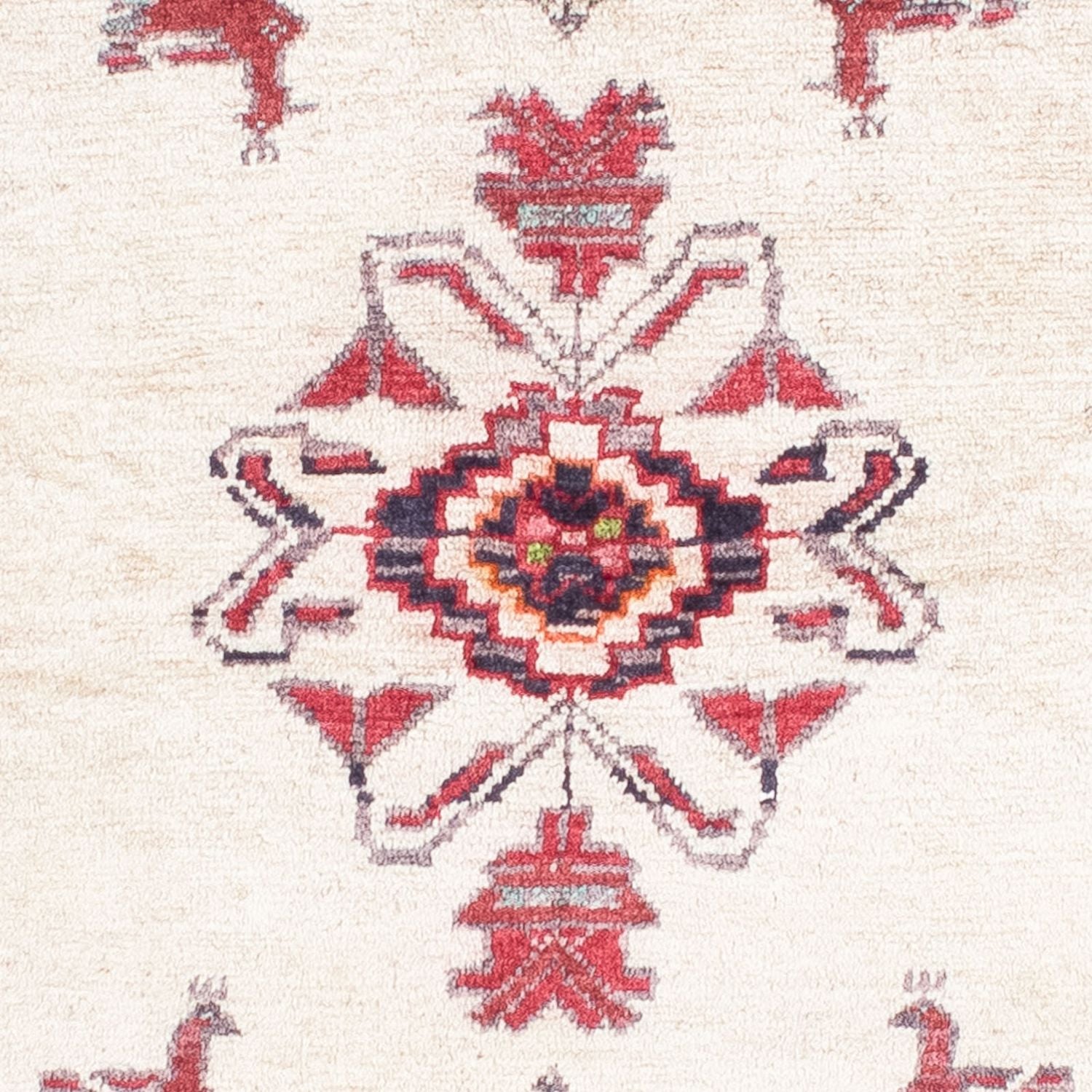 Baluch-tæppe - 152 x 91 cm - lysrød