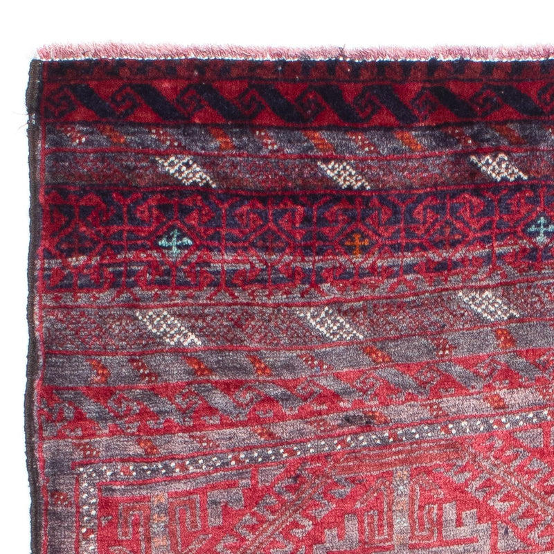 Baluch-tæppe - 152 x 91 cm - lysrød