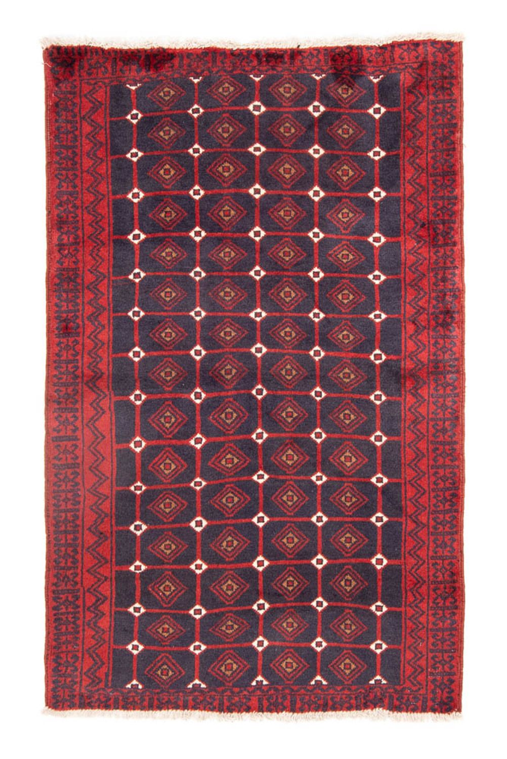 Løber Baluch-tæppe - 177 x 106 cm - rød