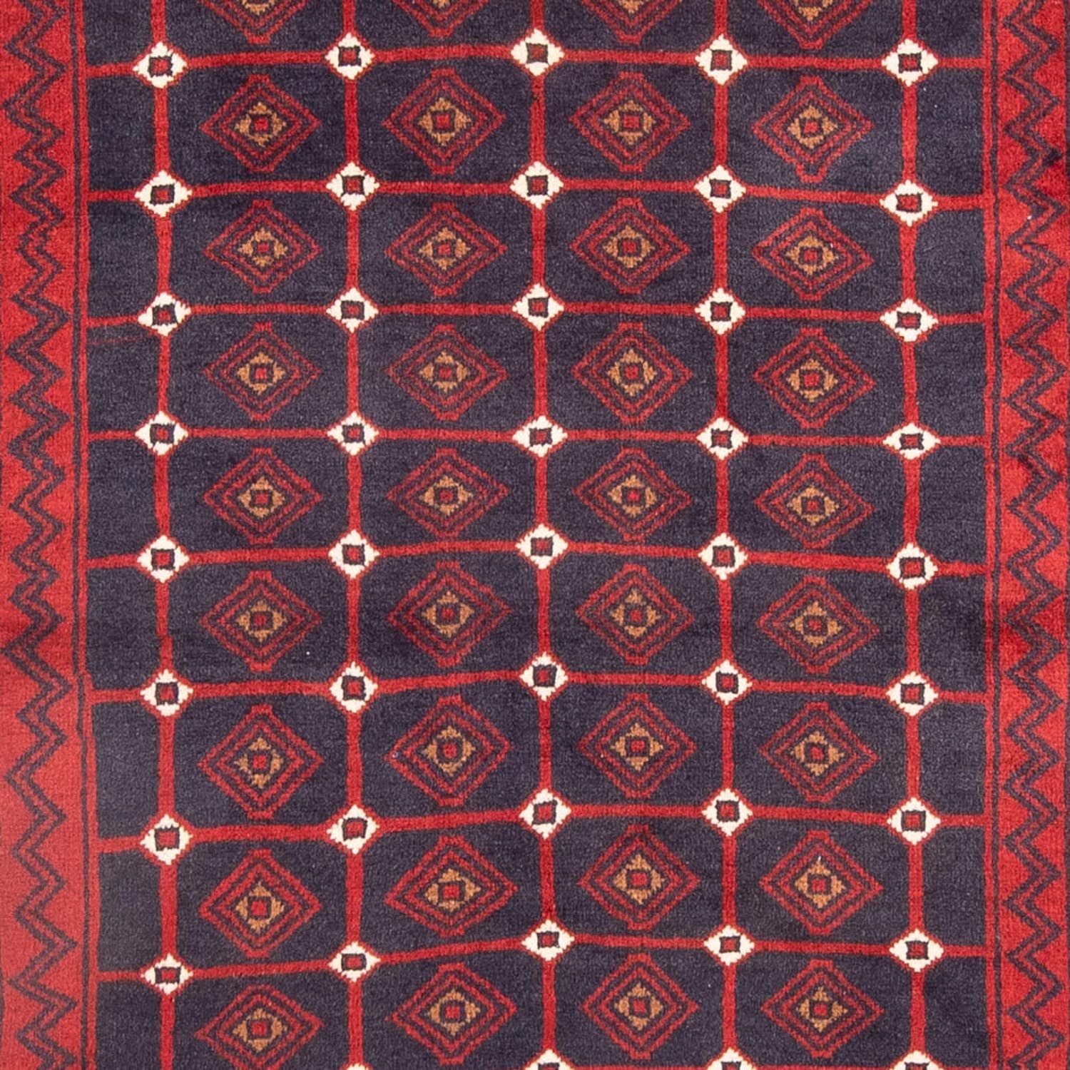 Løber Baluch-tæppe - 177 x 106 cm - rød