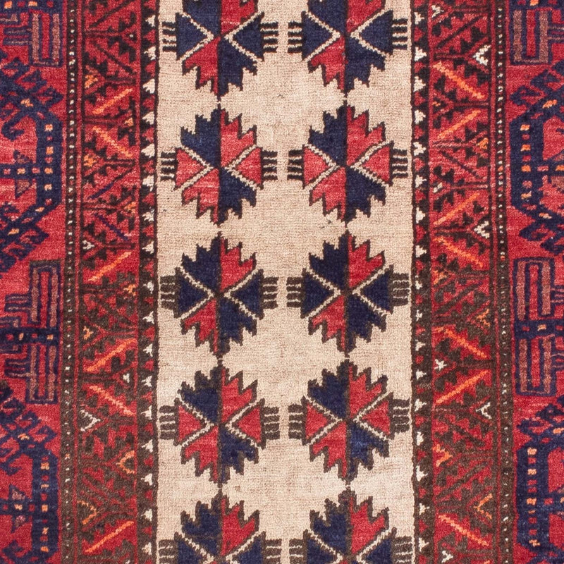 Baluch-tæppe - 158 x 82 cm - lysrød