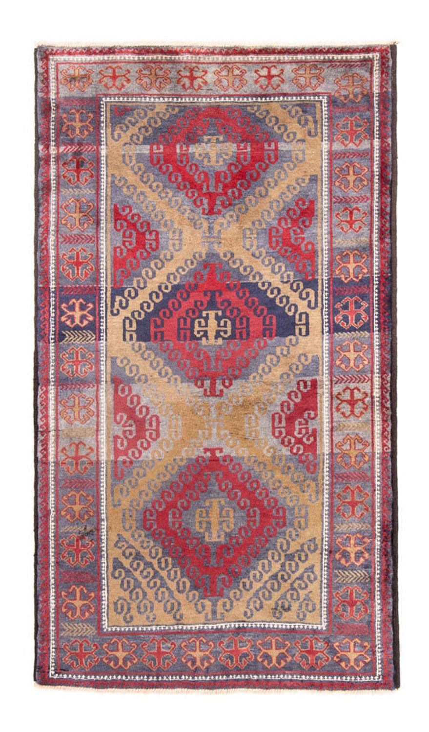 Baluch-tæppe - 191 x 110 cm - lysrød