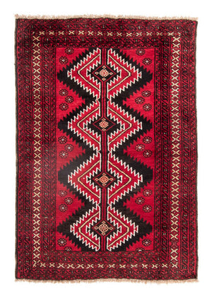 Baluch-tæppe - 190 x 134 cm - rød