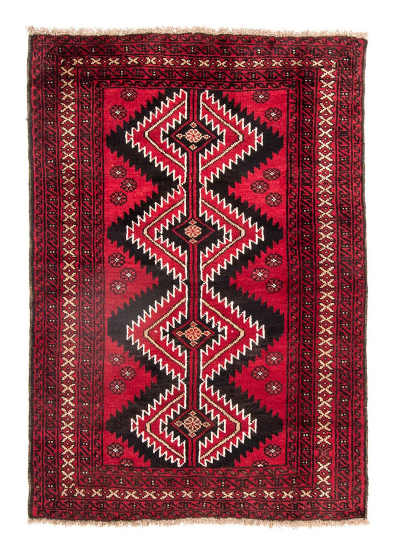 Baluch-tæppe - 190 x 134 cm - rød