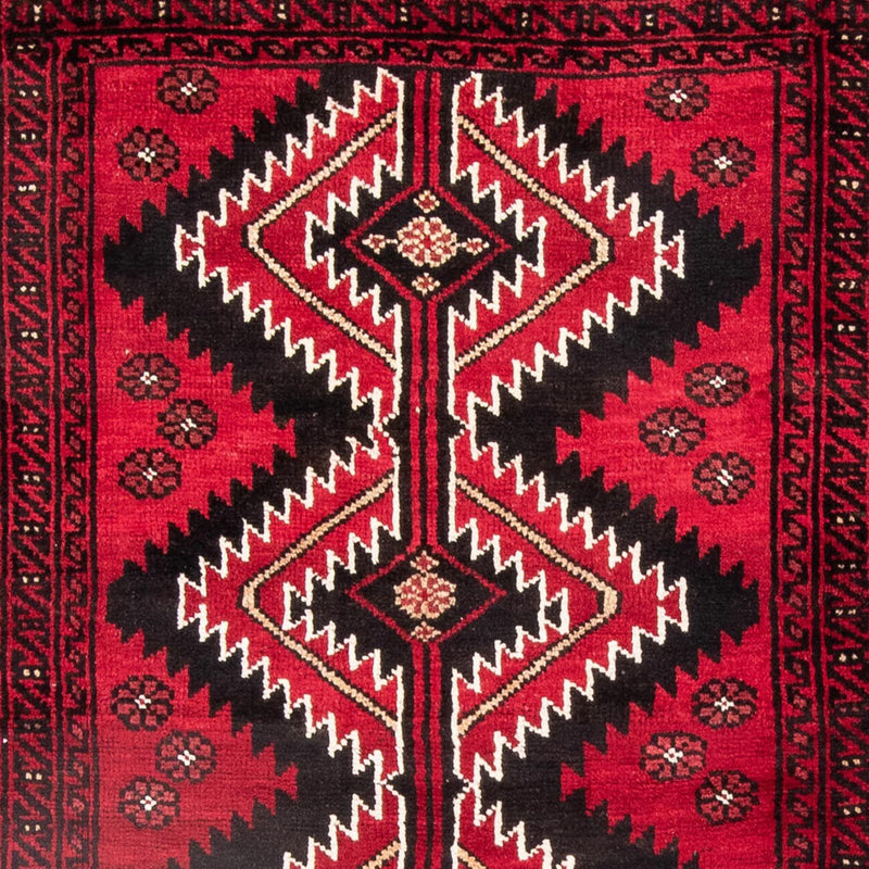 Baluch-tæppe - 190 x 134 cm - rød