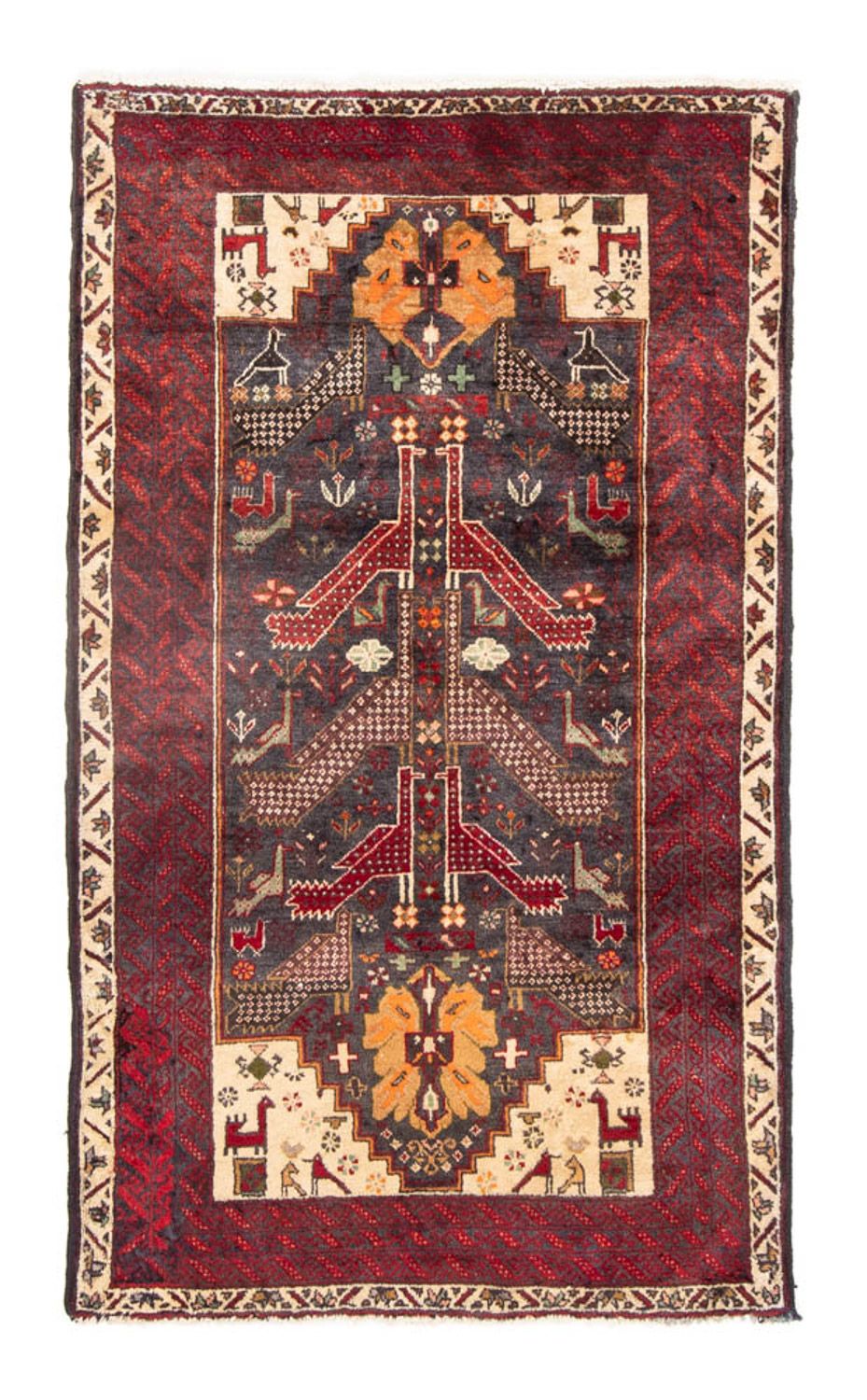 Løber Baluch-tæppe - 175 x 97 cm - rød
