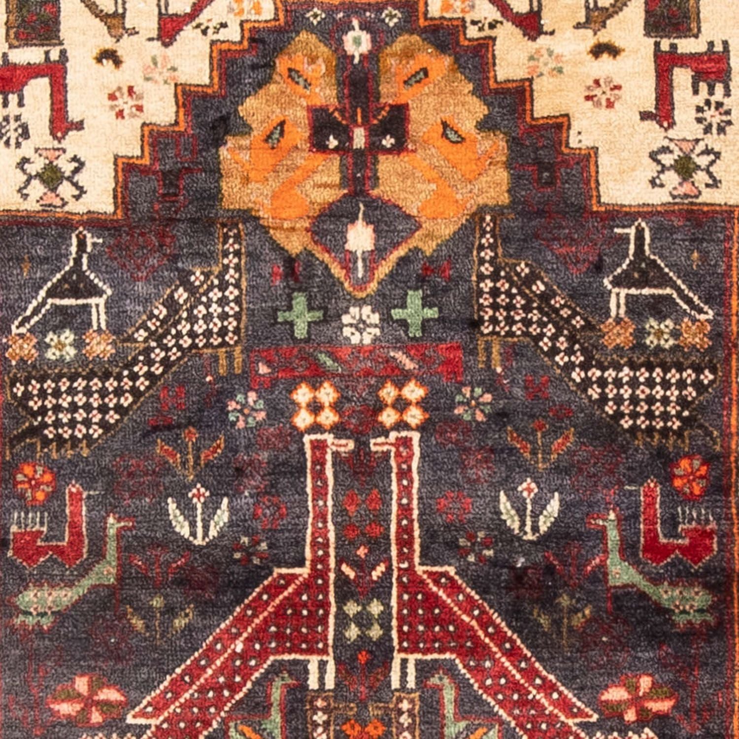 Løber Baluch-tæppe - 175 x 97 cm - rød
