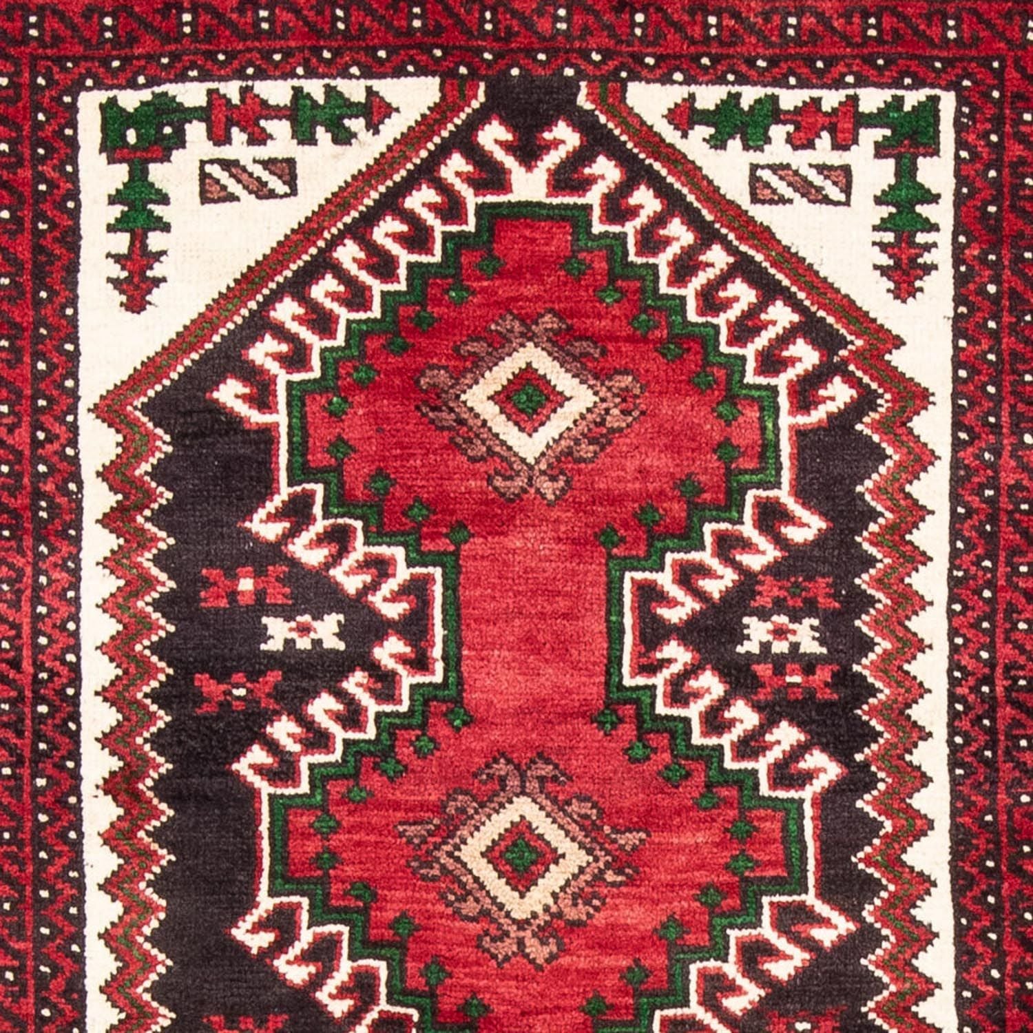 Baluch-tæppe - 189 x 123 cm - rød