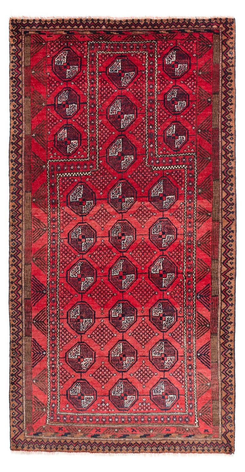 Baluch-tæppe - 163 x 91 cm - rød