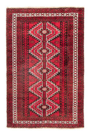 Baluch-tæppe - 187 x 121 cm - rød