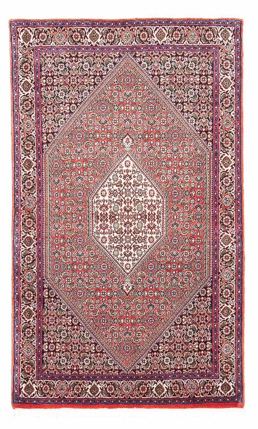 Persisk tæppe - Bijar - 156 x 88 cm - laks