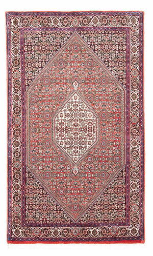 Persisk tæppe - Bijar - 156 x 88 cm - laks