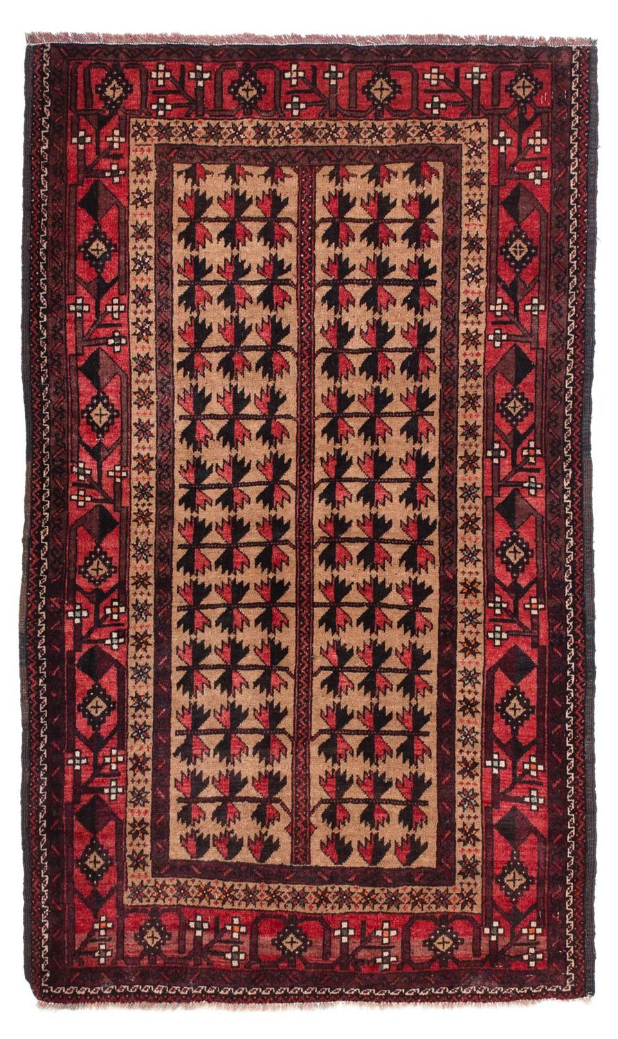 Baluch-tæppe - 156 x 98 cm - brun