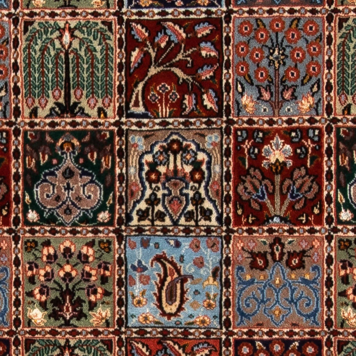 Persisk tæppe - Classic - 189 x 150 cm - flerfarvet