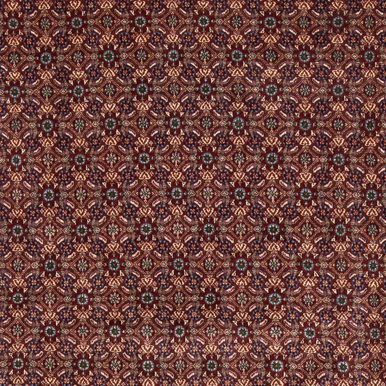 Persisk tæppe - Classic firkantet  - 197 x 196 cm - mørkerød