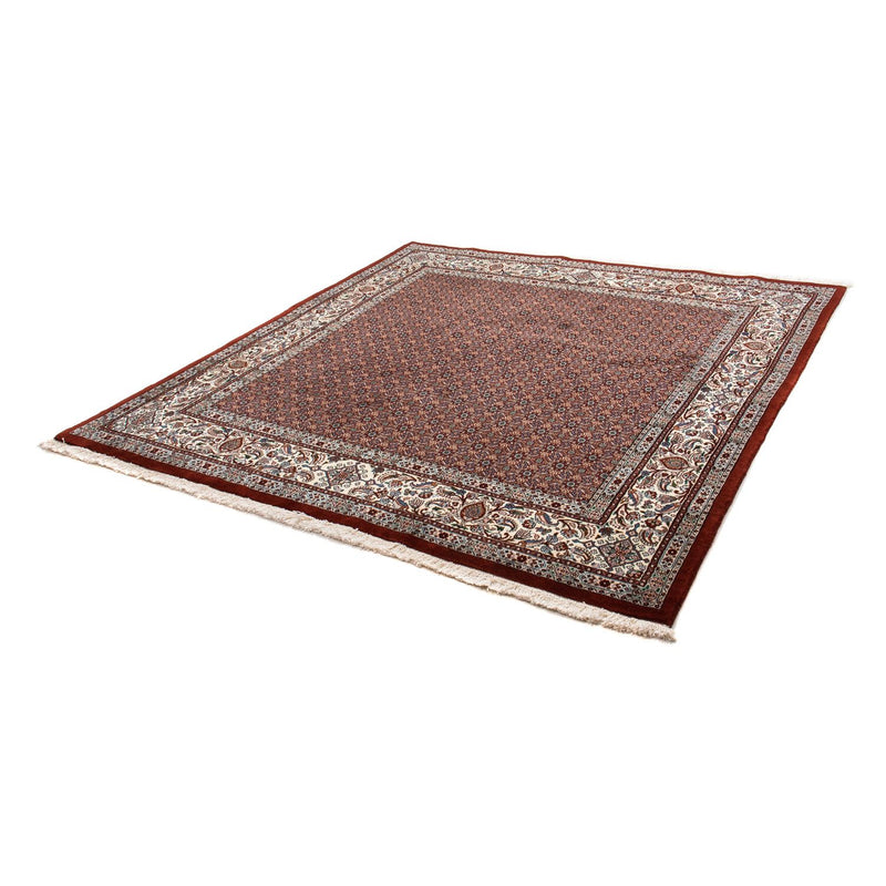 Persisk tæppe - Classic firkantet  - 197 x 196 cm - mørkerød