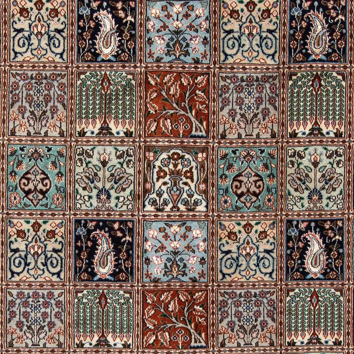 Persisk tæppe - Classic - 228 x 189 cm - flerfarvet