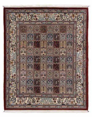Persisk tæppe - Classic - 225 x 181 cm - flerfarvet