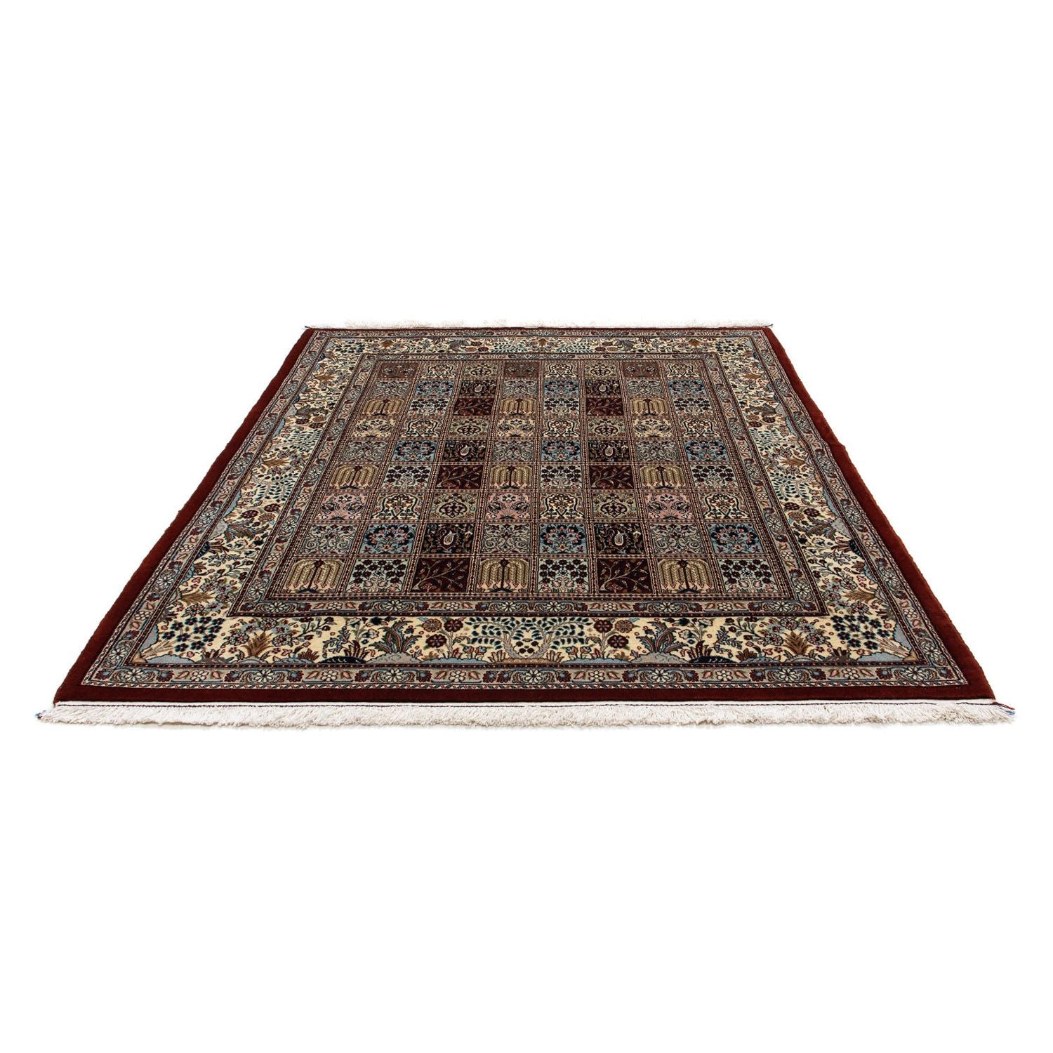 Persisk tæppe - Classic - 225 x 181 cm - flerfarvet