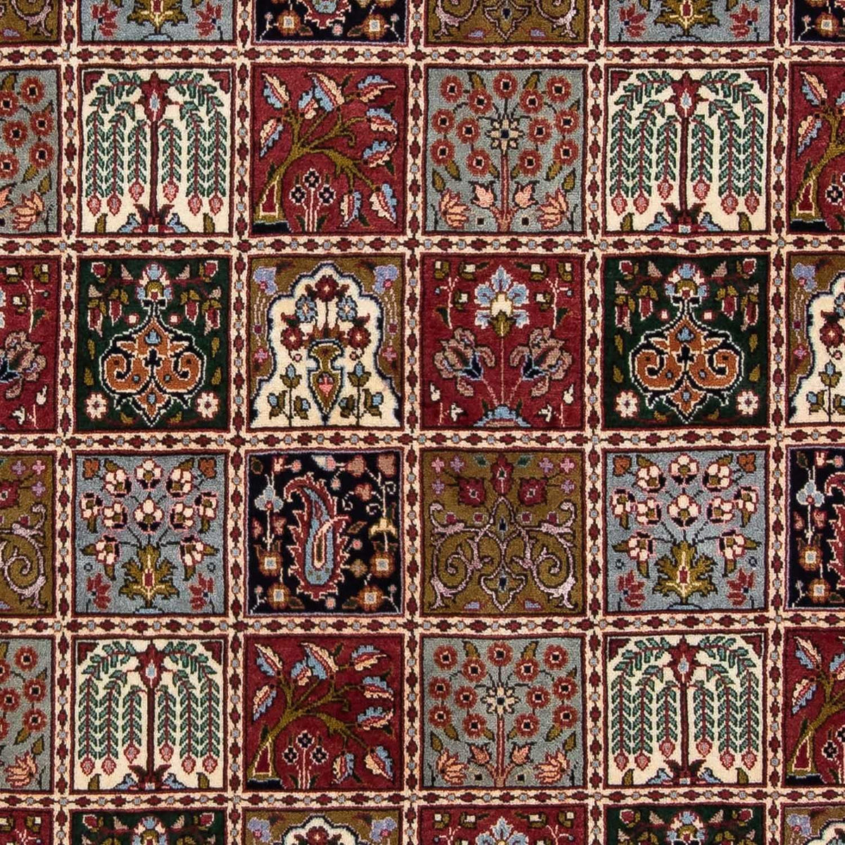 Persisk tæppe - Classic - 224 x 175 cm - flerfarvet