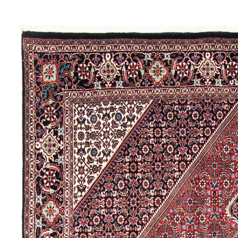 Persisk tæppe - Bijar - 237 x 168 cm - lysrød