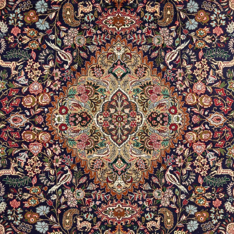 Persisk tæppe - Tabriz - Royal - 300 x 202 cm - mørkeblå