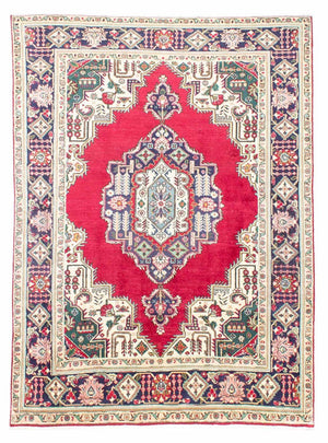 Persisk tæppe - Tabriz - 315 x 203 cm - rød