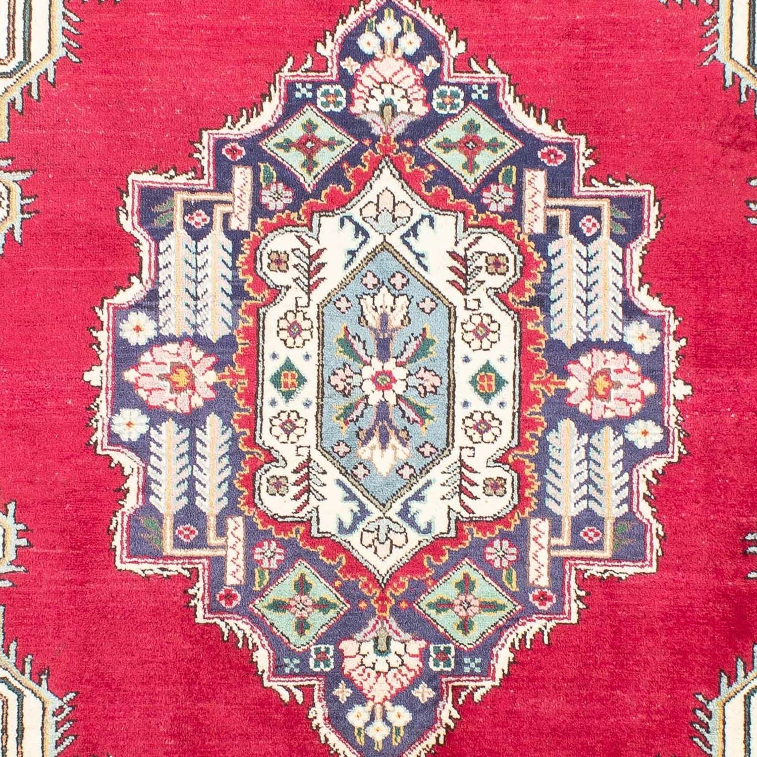 Persisk tæppe - Tabriz - 315 x 203 cm - rød