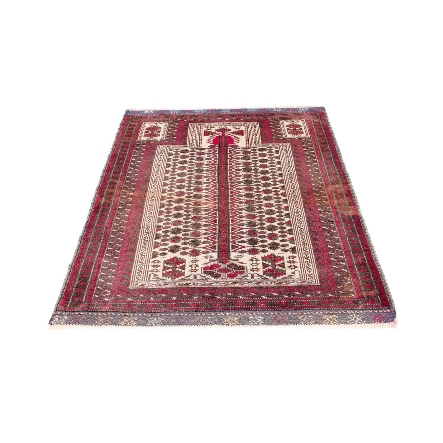 Baluch-tæppe - 137 x 100 cm - beige