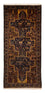 Løber Baluch-tæppe - 220 x 109 cm - mørkeblå