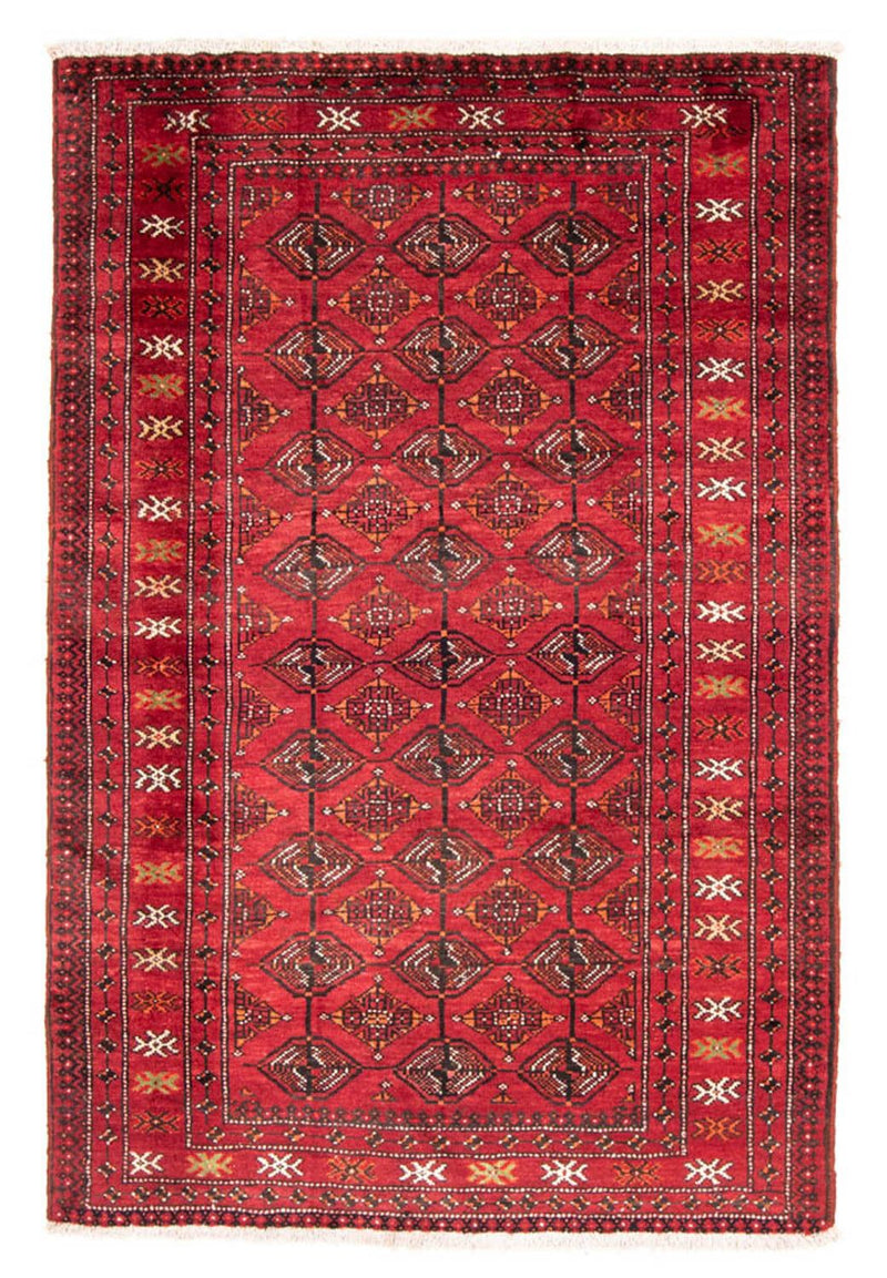 Baluch-tæppe - 203 x 136 cm - rød