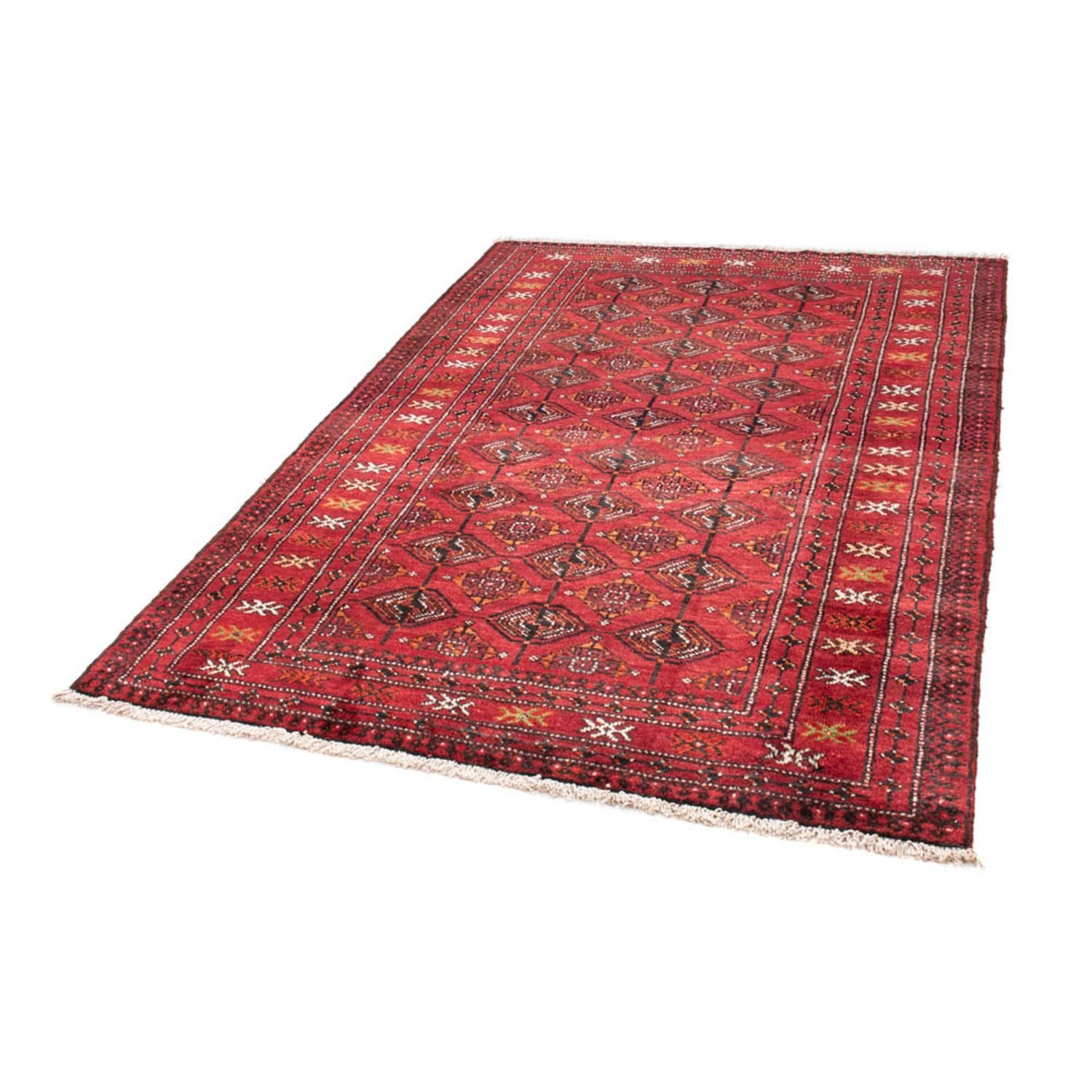 Baluch-tæppe - 203 x 136 cm - rød