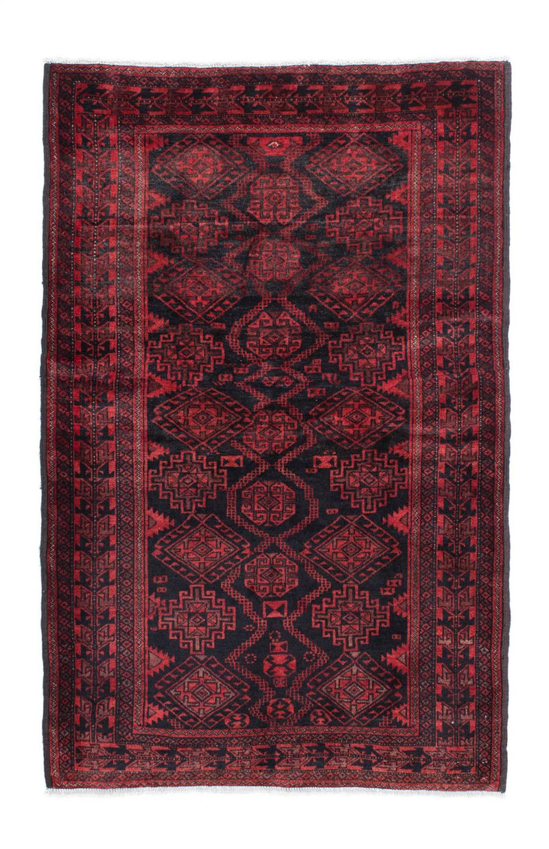 Baluch-tæppe - 151 x 100 cm - mørkeblå