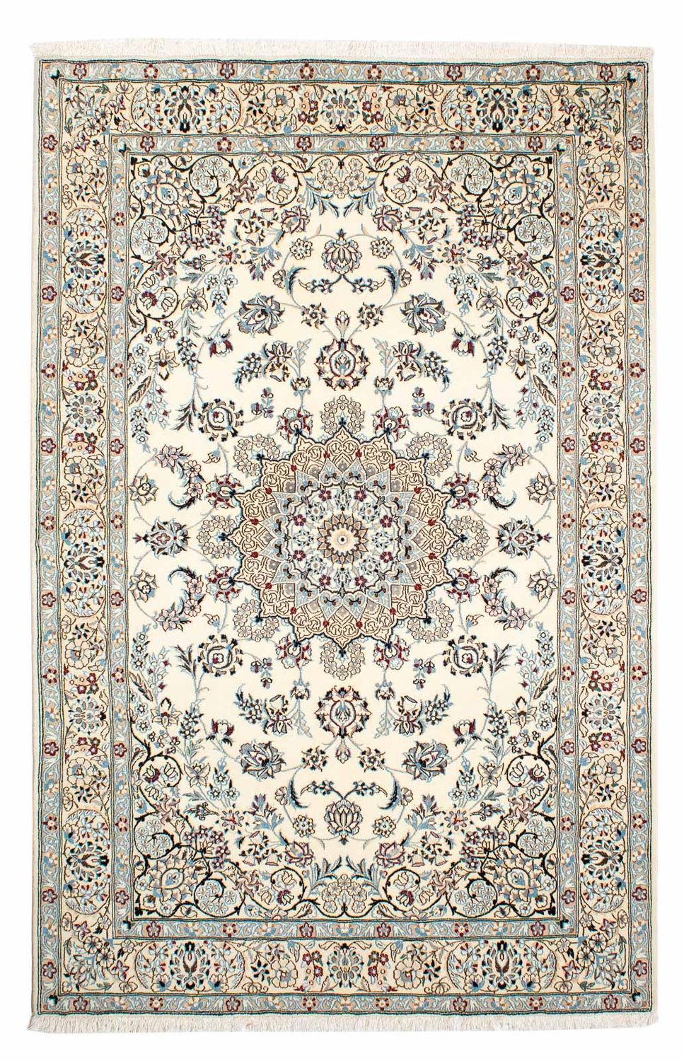 Persisk tæppe - Nain - Royal - 232 x 156 cm - beige