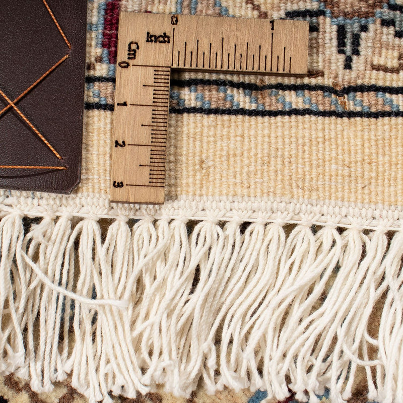 Persisk tæppe - Nain - Royal firkantet  - 203 x 202 cm - beige