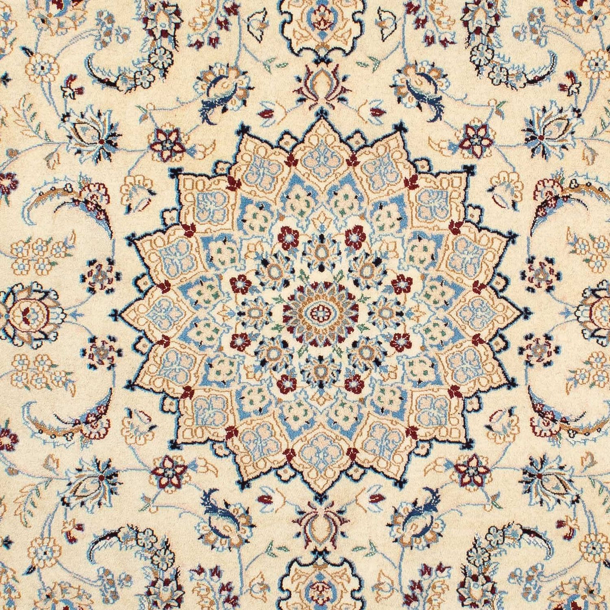 Persisk tæppe - Nain - Royal - 236 x 176 cm - beige
