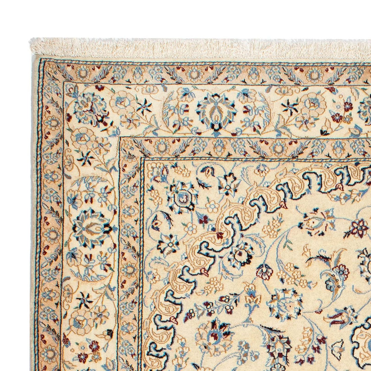 Persisk tæppe - Nain - Royal - 236 x 176 cm - beige