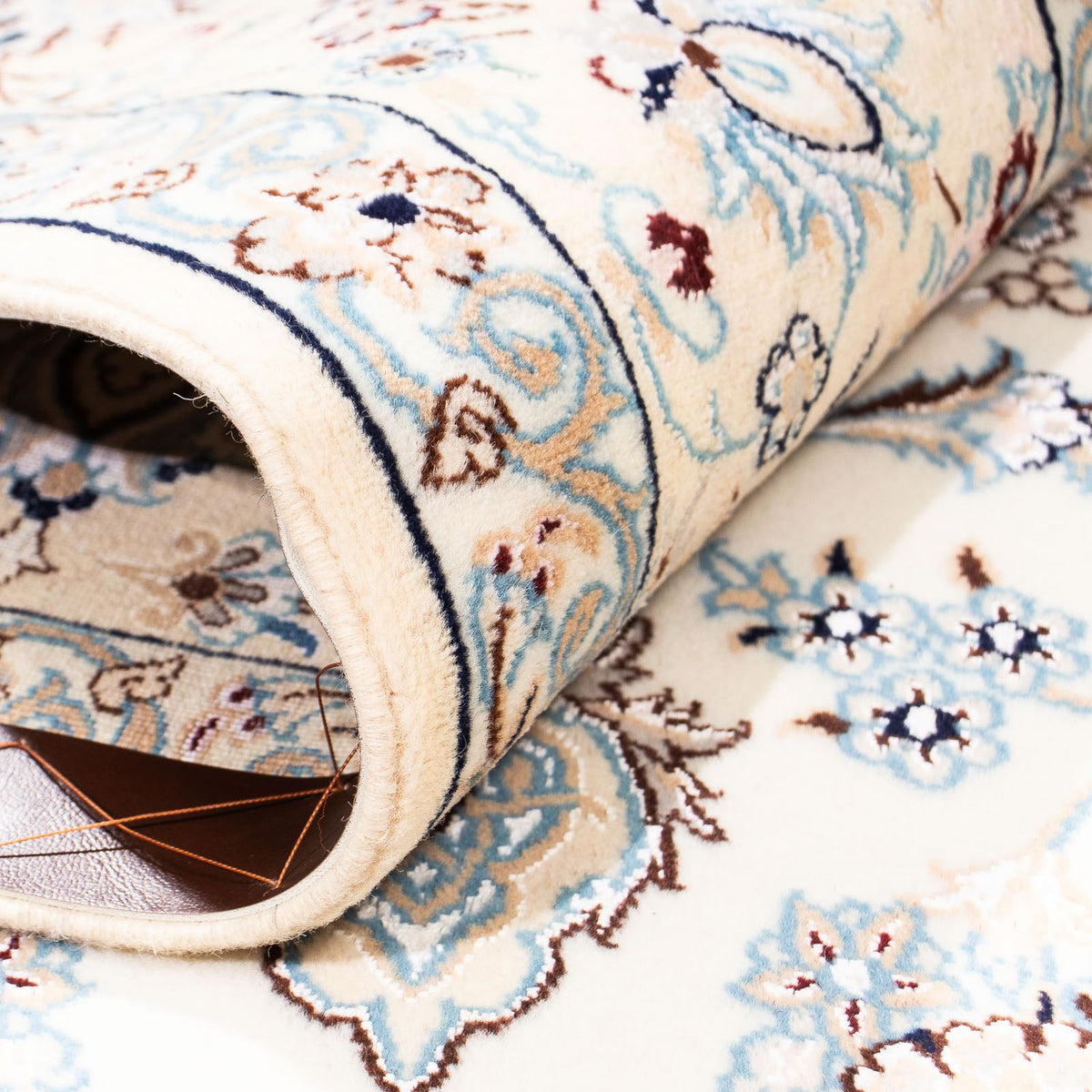 Persisk tæppe - Nain - Premium - 235 x 153 cm - beige