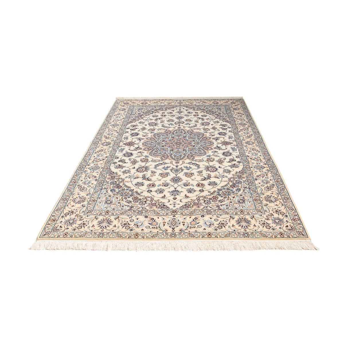 Persisk tæppe - Nain - Premium - 235 x 153 cm - beige