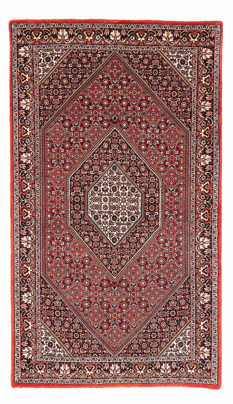 Persisk tæppe - Bijar - 181 x 108 cm - rød