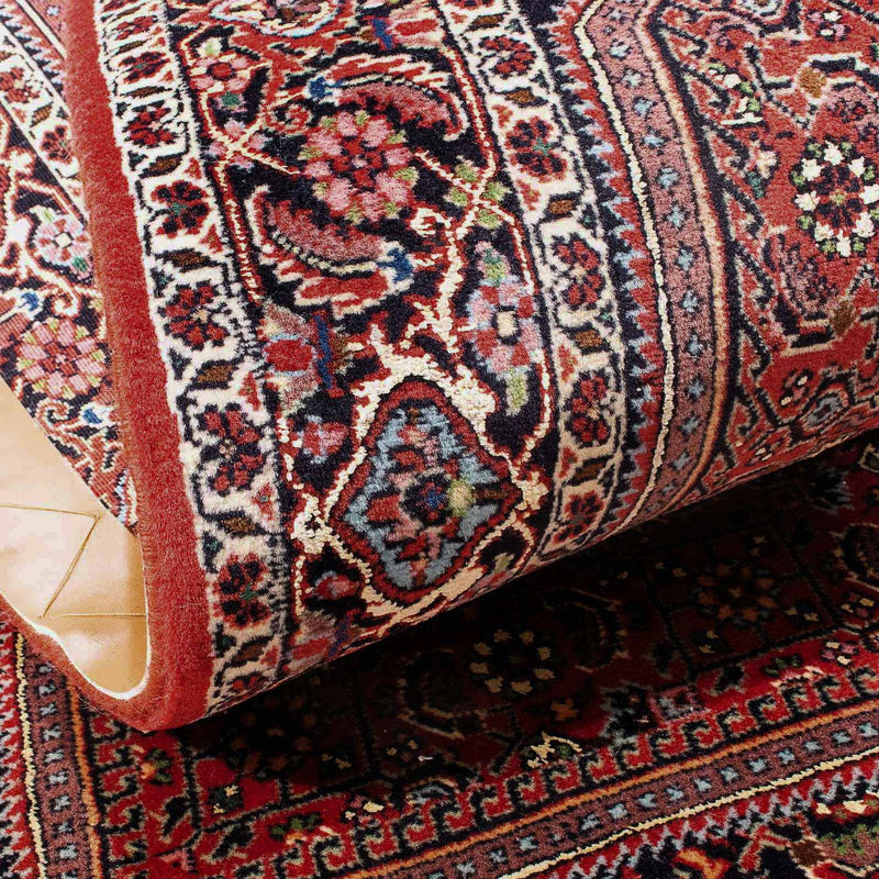 Persisk tæppe - Bijar - 181 x 108 cm - rød